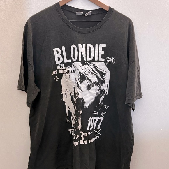 blondie t shirt bershka